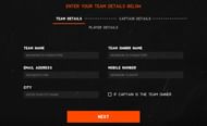 Battlegrounds Mobile India registration process 1/2 (Image via BGMI official website)